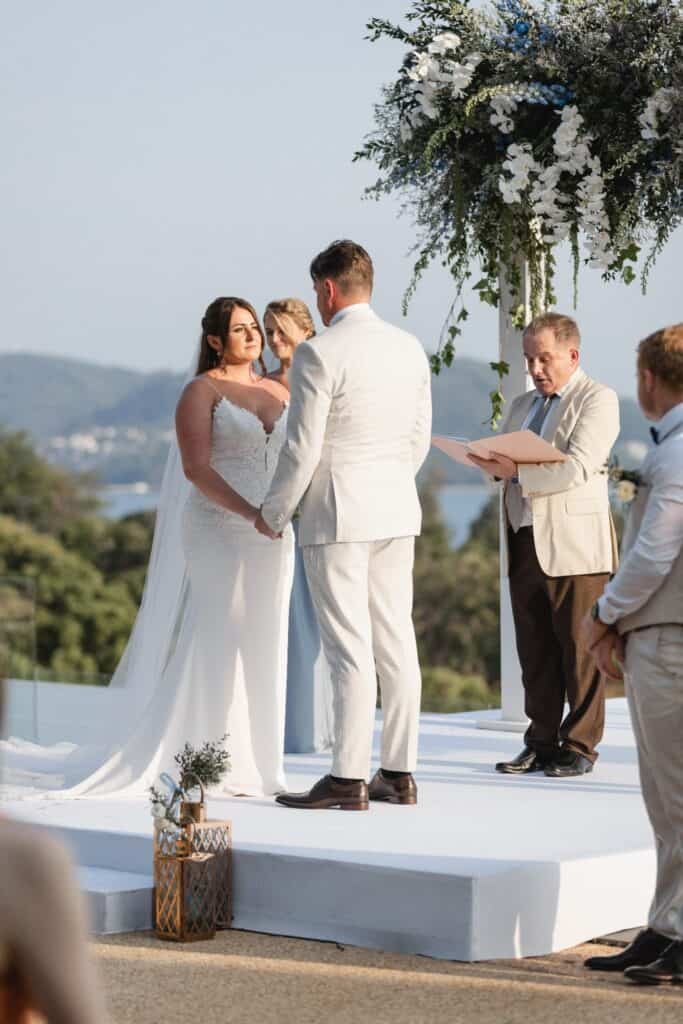 luxury phuket villa wedding ceremony 3